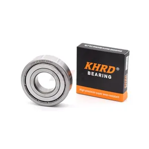 KHRD Brand 6001-2rs 6001rs 6001 2rs Rs Rz 2rz Chrome Steel Size 12x28x8 Mm Deep Groove Ball Bearing