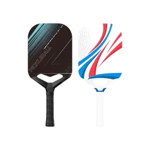 2024 Wholesale Pickleball Paddle Racquet Carbon Fiber T700 Durable Material Anti-Drop Funtion Surface Thermoformed Paddle
