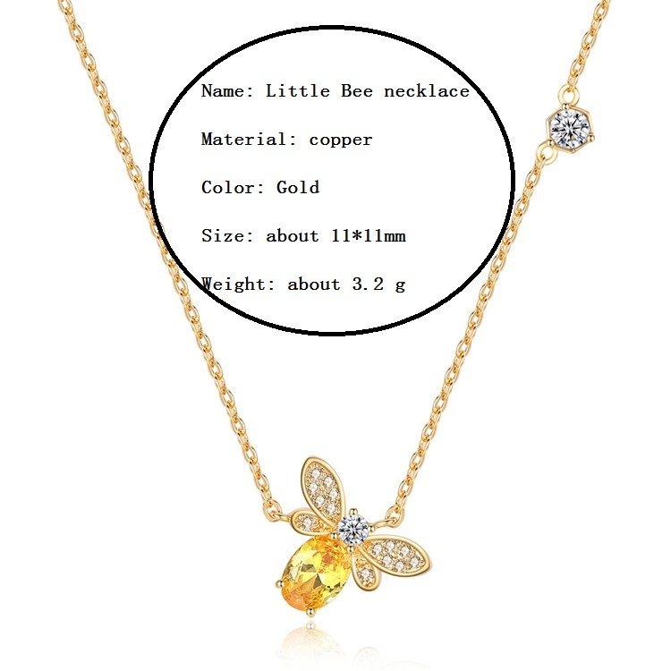 Trendz Enfants Pendentif Collier Abeille Dorée Pull Conçu Pour Les Garçons Et Les Filles
