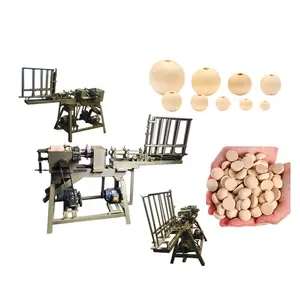 Automatic rosary wooden beads making machine for round ball