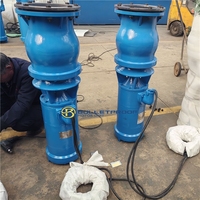 Pompe submersible électrique à flux axial de grande capacité pour l'irrigation agricole 380V-660V 7.5-800kW