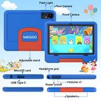 Nueva Tablet Infantil de 10 Pulgadas con Aplicaciones Educativas Preinstaladas, Android 15, Wi-Fi 2.4G y 5G, 20GB 128GB, Regalo para Niños y Niñas