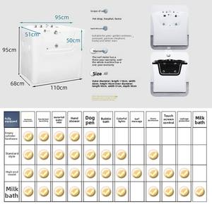 Heber Emma eco-friendly Pet Spa vasca da bagno piscina <span class=keywords><strong>per</strong></span> cani e <span class=keywords><strong>gatti</strong></span> di medie e grandi dimensioni cane e gatto SPA macchina <span class=keywords><strong>per</strong></span> uso negozio di animali - Product Image 4