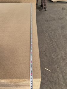 4x8 FT Raw Plain Hmr Aglomerado Tablero de partículas sin recubrimiento Flakeboard para muebles de gabinete - Product Image 4