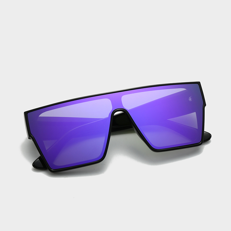 ★HANGLE EYEWEAR★ Square Essential Sunglasses Black Purple 84d08998-1ccd-4e6c-849b-