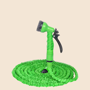 Manguera de Jardín <span class=keywords><strong>Extensible</strong></span> de 3/4'' con Presión de 1-4 bar, Antiabrasión y Anticorrosión, de Plástico Elástico <span class=keywords><strong>para</strong></span> Riego - Product Image 1