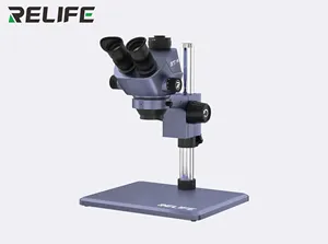 Relife RL-M7T Pro-B11 7x-50x Zoom Liên Tục Đầy Màu Sắc Trinocular HD <span class=keywords><strong>Stereo</strong></span> Kính Hiển Vi Lĩnh Vực Lớn Của Xem Công Cụ Sửa Chữa - Product Image 4