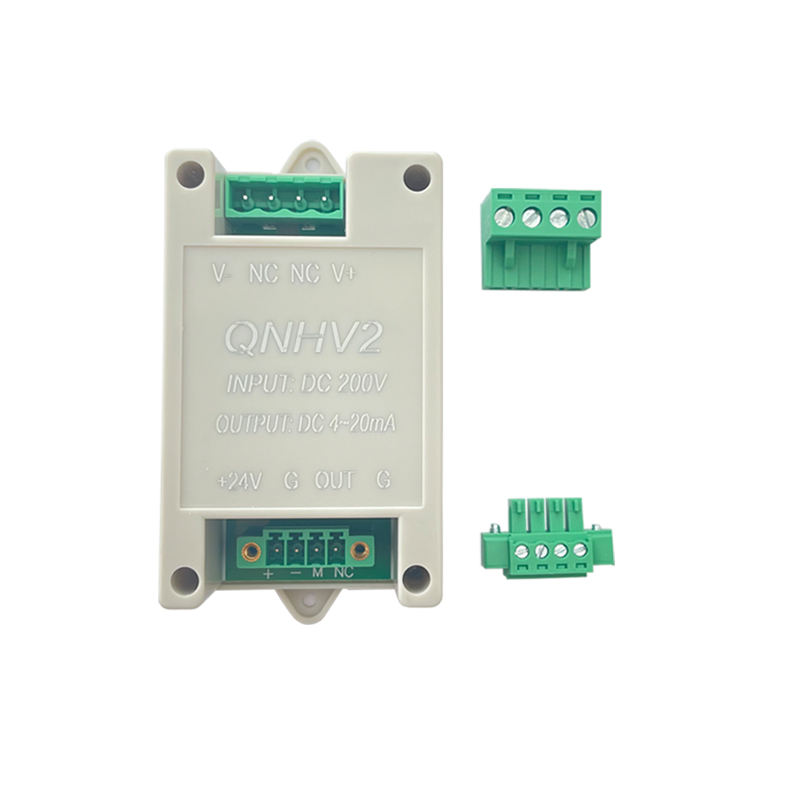 Hall Dc Voltage Transducer QNHV2 100V 200V 300V 500V 1000V Output 4-20mA 5v 10v Current Transformer Dc Voltage Sensor 4 20mA