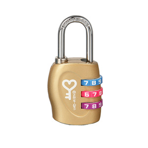 กุญแจล็อคแบบผสมผสาน จินห่าว 3 หลัก ทำจากโลหะผสมสังกะสี รูปทรงวงรี ใช้ได้ทั้งภายในและภายนอกอาคาร ระบบกลไก ป้องกันการโจรกรรม - Product Image 3