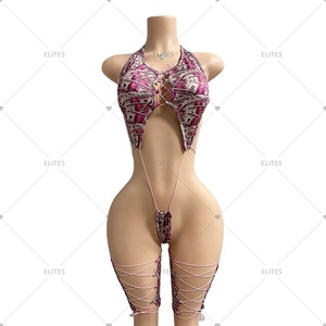 ملابس رقص غريبة للحفلات الصاخبة من إيليتس، أحدث تصميم بالجملة، أزياء للعروض والراقصات - Product Image 2