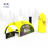 Tentspace 3m 4m 5m 6m 7m 8m Publicité Extérieure Gonflable Gazebo Dôme Araignée Modèle Auvent Installation Facile Tente gonflable pour Événements