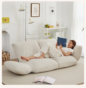 Canapé double <span class=keywords><strong>moderne</strong></span> Canapé simple avec dossier incliné pour dormir ou se détendre dans la chambre à coucher Petit canapé de style tatami - Product Image 5