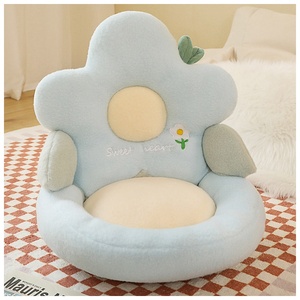 Macaron Color velluto orsetto tappetino da sedia Super morbido morbido antiscivolo creativo cuscino per la casa tappetino in cotone PP per principessa - Product Image 6