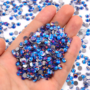 2024 nouveau Design septembre nouveau 23e vente en gros strass Non Hotfix dos plat verre de cristal pour vêtements - Product Image 5