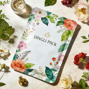 Bolsa Ecológica Personalizada con Logotipo, Sellada por 3 Lados, 100% Reciclable, para Muestras de Cosméticos - Product Image 1