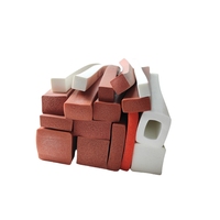 Bande d'étanchéité en caoutchouc extrudé résistant aux hautes températures carré en silicone Epdm en caoutchouc mousse éponge joint de porte