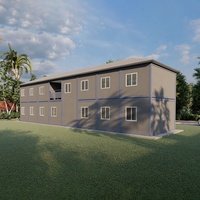 Bureaux modulaires préfabriqués détachables de 20 à 40 pieds maisons en conteneur maison en conteneur préfabriquée mobile avec installation facile