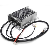Chargeur intelligent 48V 6A 2kW IP67 étanche OBC DC/DC avec une efficacité de 93% Entrée 180-260VAC Certifié CE Bruit de 55dB