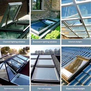 Finestre e Porte in Alluminio, <span class=keywords><strong>Lucernari</strong></span> a Doppio Vetro <span class=keywords><strong>per</strong></span> Case, Antisfondamento, Scorrevoli <span class=keywords><strong>per</strong></span> <span class=keywords><strong>Tetto</strong></span>, Linyi - Product Image 5