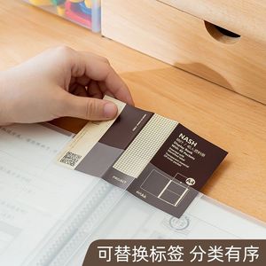 A4 Document Folder 40 Pockets Translucent Plastic File Organizer For Exam Papers Student ID Cards Music Scores - Product Image 4