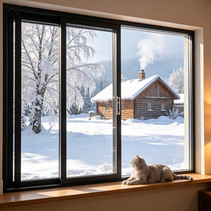 Ventanas Corredizas de Vidrio Impermeables con Marco de Aluminio para Casa Moderna, Certificación AS2047, Ventana Corrediza de Seguridad con Mosquitera - Product Image 1