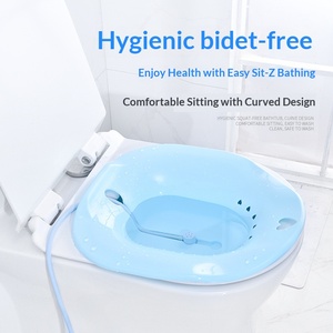 Asiento <span class=keywords><strong>de</strong></span> <span class=keywords><strong>Baño</strong></span> para Inodoro, para Cuidado Postparto y Hemorroides, Asiento Plegable para Vaporización Yoni, para <span class=keywords><strong>Baño</strong></span> <span class=keywords><strong>de</strong></span> Sales <span class=keywords><strong>de</strong></span> Epsom, Bidé Portátil - Product Image 3