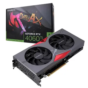 สีสันIGame GeForce RTX 4060 Ti Ultra W OC 8GBเกมคอมพิวเตอร์กราฟิกการ์ดrtx4060 8Gวิดีโอ 4060ti GPU Nvidia 8 Gb 16GB
