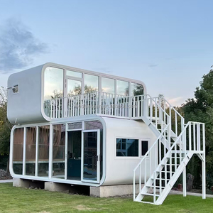 Prefab phổ biến di chuyển táo cabin nhà để bán đúc sẵn văn phòng di động Pod ngoài trời container nhà - Product Image 2