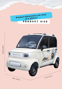 Vehículo Eléctrico de Baja Velocidad de Cuatro Ruedas Especial para Personas Mayores, para Uso Diario en el Parque de Retiros - Product Image 2