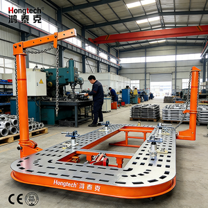 Machine <span class=keywords><strong>de</strong></span> réparation <span class=keywords><strong>de</strong></span> châssis automobile Hongtech HOT-M5 en acier au manganèse, équipement robuste pour <span class=keywords><strong>garage</strong></span> automobile - Product Image 1