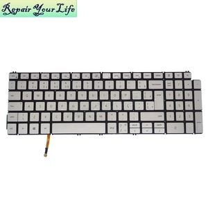 New Bạc BR Brazil Máy Tính Xách Tay Backlit Bàn Phím Cho Dell Inspiron 15 7590 7591 7791 5580 5584 5590 5591 5593 5594 5598 0khy8w - Product Image 4
