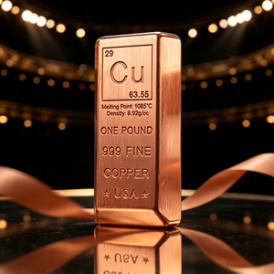 แท่งทองแดงบริสุทธิ์ 1 ปอนด์ สำหรับนักสะสมงานอดิเรก - Product Image 6