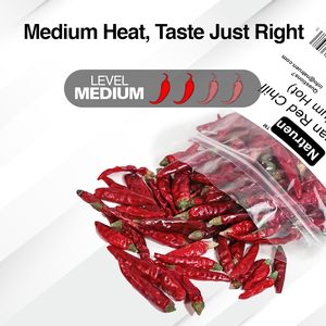 Peperoncino Rosso Intero Essiccato Naturalmente all'Aria Senza Stelo per Hot Pot, Condimento, Catering, Lavorazione Alimentare, Grandi Quantità - Product Image 5