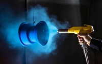 Yüksek Sıcaklıkta Kürleşen Toz Boya Elektrostatik Sprey Epoksi Polyester Toz Boya Metal Donanım Alüminyum Profil için