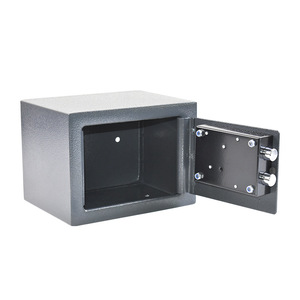 SOURCE Vente en gros Coffre-fort tout acier antivol Petit Coffre-fort mécanique 17K Lame personnalisable (logo) - Product Image 1