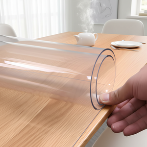Rouleau de nappe en PVC résistant aux UV, <span class=keywords><strong>rectangulaire</strong></span>, en plastique, pour mobilier de <span class=keywords><strong>jardin</strong></span> extérieur, technique non tissée - Product Image 2
