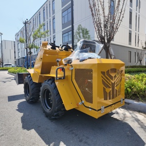 2026 Minicargadora para jardinería, máquina de corte de césped y excavación, equipo de ingeniería para paisajismo, 4x4, componentes Hengli, 1 año - Product Image 6