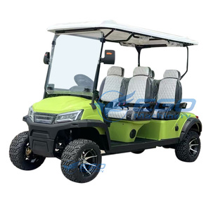 Voiture de tourisme professionnelle 2026 à 4 roues et 4 places, voiturette de golf électrique, fournisseur de voiturettes de golf individuelles, voiturette de club à vendre - Product Image 1