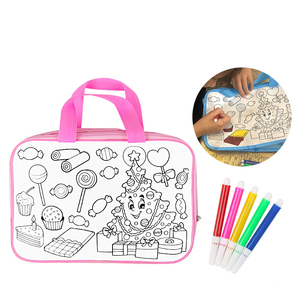 Hot Sale Lernspiel zeug Tier Cartoon Style Custom Drawing Bag - Product Image 4