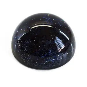 बैंगनी बादल 80Mm कला ग्लास Millefiori Paperweight ग्लास मणि हीरा Paperweight ग्लास Paperweight