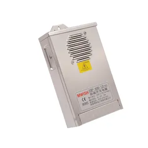 MWISH, Controlador LED de corriente constante, interruptor a prueba de lluvia, fuente de alimentación 17A 24V 400W SMPS, fuente de alimentación conmutada