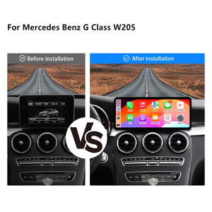 Màn hình ô tô không dây Carplay siêu mỏng 12.3 inch dành cho MERCEDES BENZ W205 GLC Class X253 W446, hỗ trợ Android Auto, Carplay, <span class=keywords><strong>Linux</strong></span>, Wifi - Product Image 2