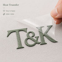 Etiqueta de Transferencia de Calor de Silicona 3D, Etiquetas de Transferencia de Logotipo en Relieve Texturizadas, Personalizadas para Camisetas, Ropa Deportiva, Uniformes