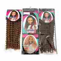 Nouvel Arrivage pour Femmes : Cheveux Bouclés de 18 Pouces pour Tresses, Vente Chaude, Cheveux Synthétiques de Haute Qualité Style Boucles Italiennes pour Tresses