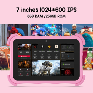 แท็บเล็ตสำหรับเด็ก C Idea New Kids Education ขนาด 7 นิ้ว แรม 8GB รอม 256GB ระบบ Android 16 รองรับ Wi-Fi ทนทานต่อการตกกระแทก เหมาะสำหรับการศึกษา (สีชมพู) - Product Image 3