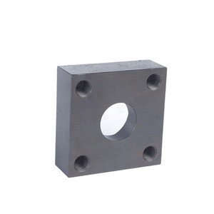 Bán Buôn Tùy Chỉnh Kẽm Mạ Thép Không Gỉ Không-Tiêu Chuẩn Mặt Bích Vuông SS304 Thủy Lực Kim Loại Hàn Bạc/Trắng Ống - Product Image 4