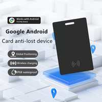Traceur GPS Android certifié Google pour localiser les cartes bancaires intelligentes, mini dispositif de suivi de portefeuille rechargeable anti-perte