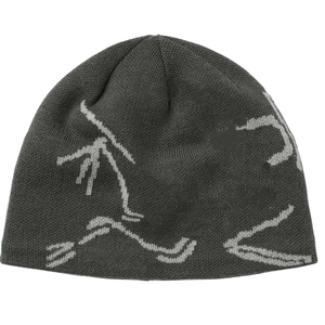 Gorro de Punto Casual de Otoño-Invierno con Estampado Digital de Letras y Dinosaurios, Cálido para Senderismo y Viajes al Aire Libre, con Característica de Tejido Común - Product Image 1