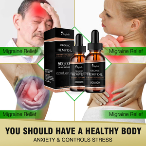 Huile de <span class=keywords><strong>chanvre</strong></span> d'extrait de plantes pour les soins de la peau 100% naturels biologiques de marque privée - Product Image 5