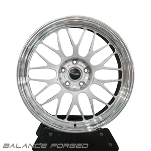 Jantes en alliage forgé à mailles argentées très vendues, 18, 19, 20 pouces, jantes sport pour Subaru WRX, VW <span class=keywords><strong>Golf</strong></span> GTI, Mazda 3, Audi, BMW, Ford Fiesta ST - Product Image 1